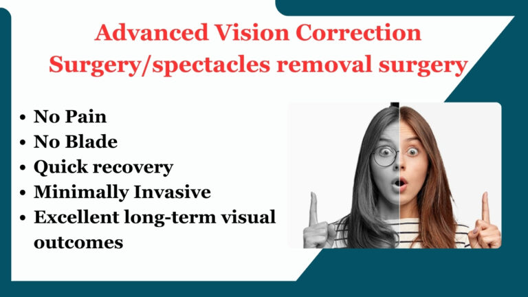 Vision Correction or Spectacles Removal Surgery